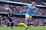 Haaland rompió otra marca y Manchester City le ganó a Leicester en Ia Premier