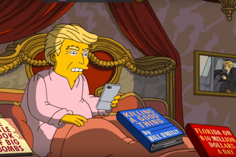 «Los Simpsons» parodían los 100 primeros días del mandato de Trump