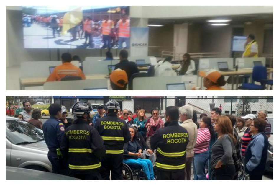 Cortesía, Cuerpo de Bomberos de Bogotá. / Cortesía, Cuerpo de Bomberos de Bogotá.