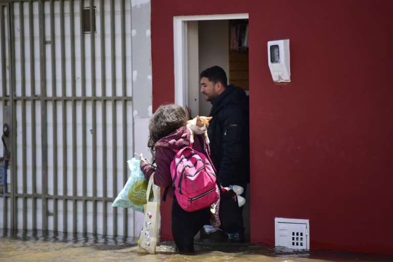 Barrios como La Paz, Villa Miriam y San Benito registran afectaciones en viviendas.