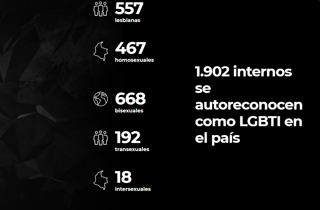 Población LGBTI en las cárceles.