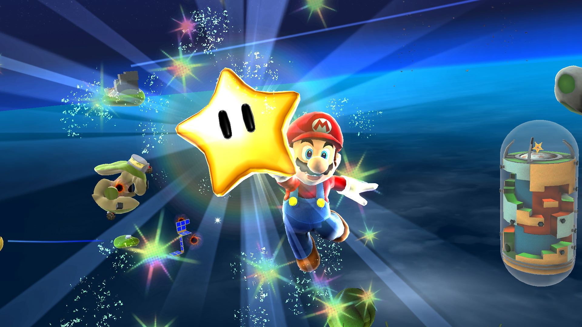 MADRID, 02/10/2025.- Para Mario, el fontanero más famoso del mundo de los videojuegos, la crisis de los 40 no existe. Y qué mejor forma de arrancar los fastos de su aniversario que mirando a las estrellas, en concreto con el lanzamiento hoy de dos joyas de su colección, ‘Super Mario Galaxy’ y ‘Super Mario Galaxy 2’, unidos en una versión remasterizada con numerosas sorpresas. Ahora, para conmemorar los 40 años de Mario, se reeditan en Switch y Switch 2 con novedades: gráficos mejorados con resoluciones de hasta 4K, control de movimiento, nuevo ‘modo ayuda’ para los menos experimentados, capítulos adicionales y la banda sonora de cada juego disponible desde el menú principal.-EFE/ Nintendo ***SOLO USO EDITORIAL/SOLO DISPONIBLE PARA ILUSTRAR LA NOTICIA QUE ACOMPAÑA (CRÉDITO OBLIGATORIO)***