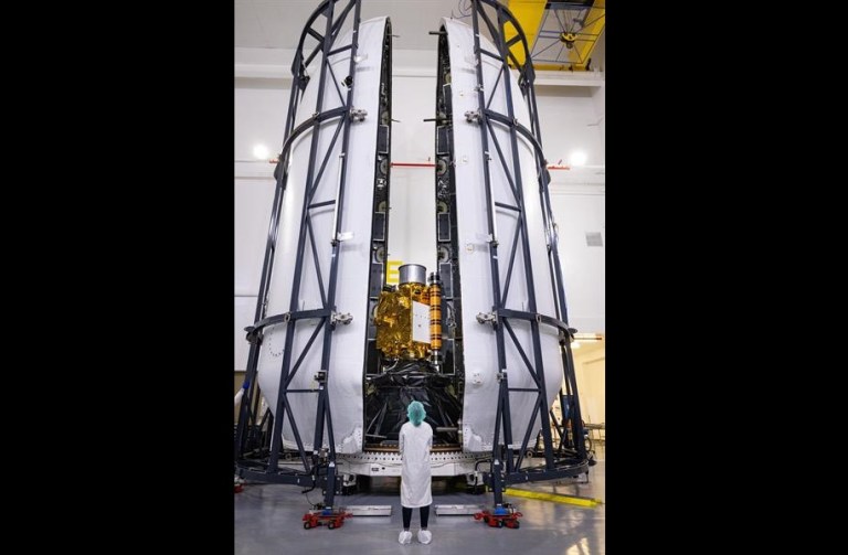 Las imágenes que dejó el despegue de la primera misión de defensa planetaria