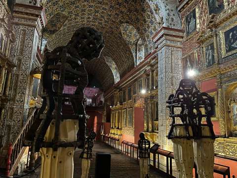 Joaquín Restrepo inaugura “Encuentros” en el Museo Santa Clara