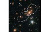 Astrónomos observan cuatro imágenes de una supernova