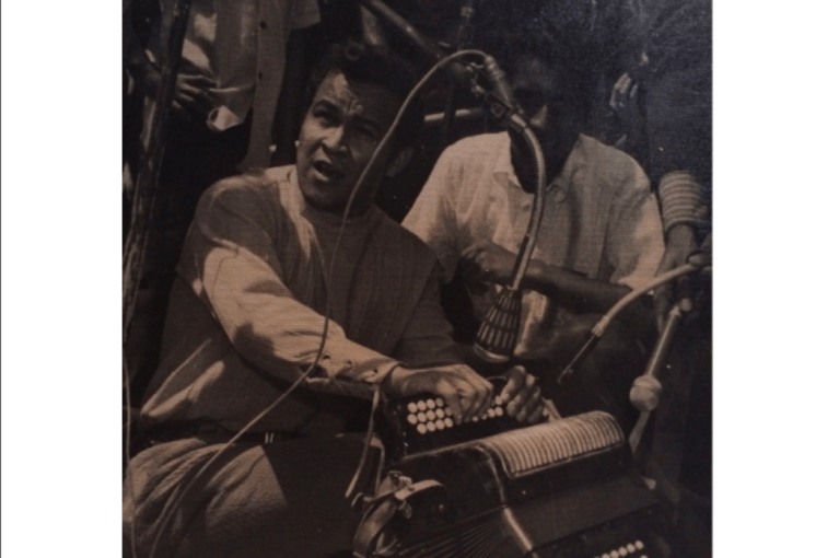 Alfredo Gutiérrez, 'el rebelde del acordeón'.