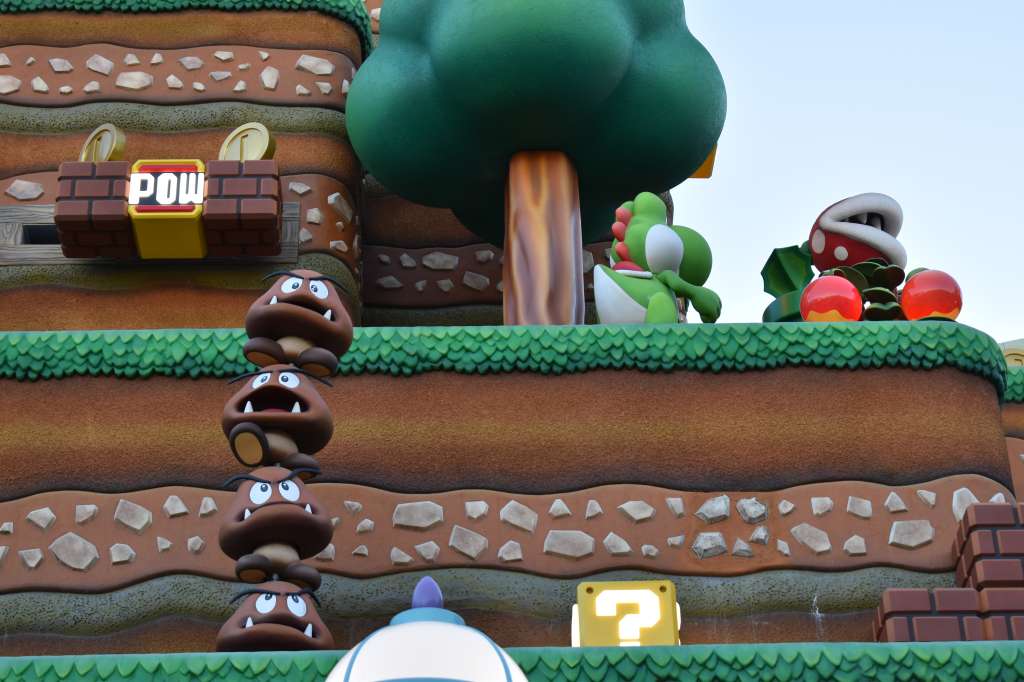 USA4090. UNIVERSAL CITY (CA, EEUU), 17/02/2023.- Fotografía del nuevo parque temático "Super Nintendo World", el 6 de febrero de 2023, en el parque de atracciones Universal Studios Hollywood en Universal City, California (EEUU). El parque de atracciones Universal Studios Hollywood inauguró este viernes "Super Nintendo World", una sección inspirada en el personaje de videojuegos Mario Bros. EFE/ Mónica Rubalcava