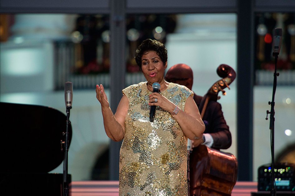 La cantante Aretha Franklin. / AFP