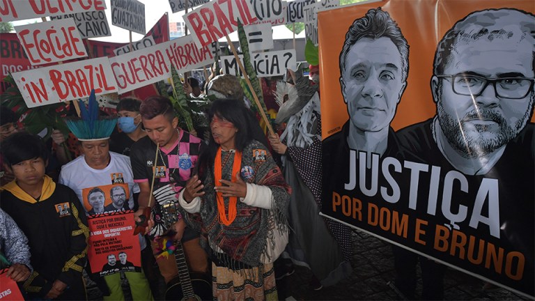 Brasil: Nombran al autor intelectual detrás del asesinato de periodista e indigenista