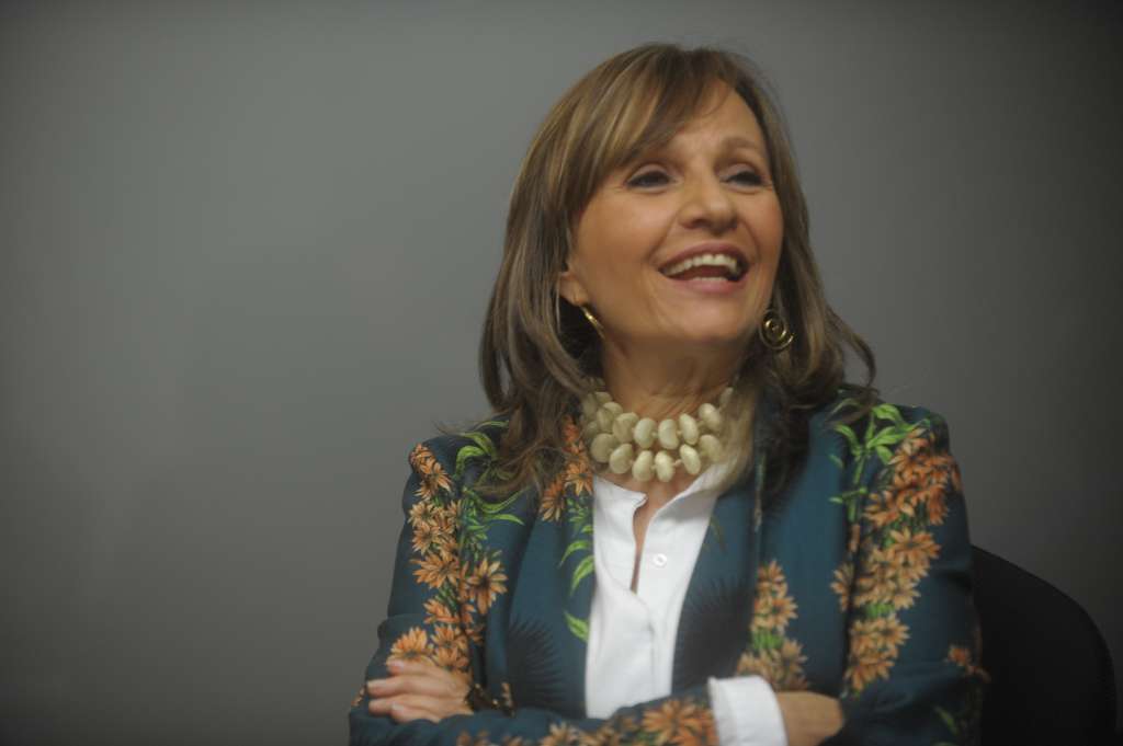 Política y Candidata a la vicepresidencia en entrevista.