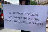 En Imágenes: carteles de protesta previos al inicio de la temporada turina