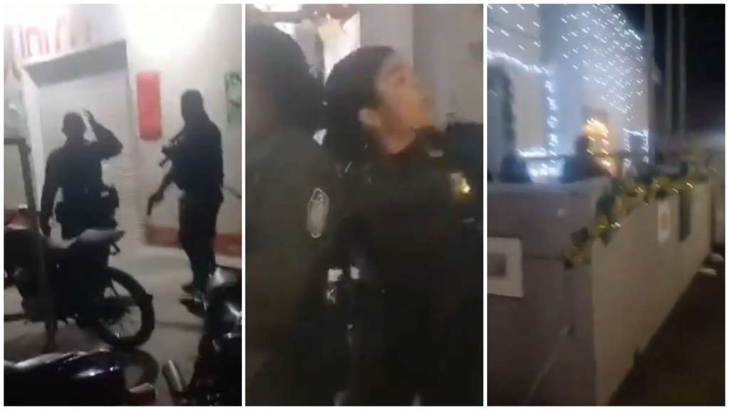 En video quedó registrada la confrontación y los daños que ocasionaron al CAI de la policía, por la muerte de un hombre presuntamente en medio de un procedimiento policial.