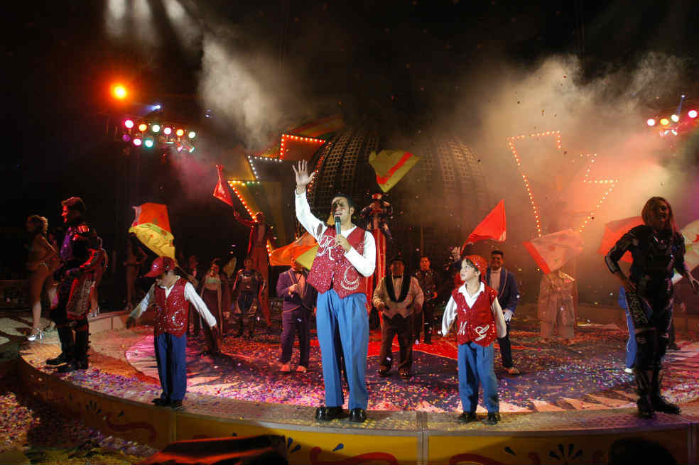 El Circo Hermanos Gasca lleva más de 20 años presentándose en la capital. / ‘Cromos’