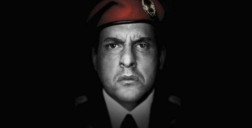 Andrés Parra en "El Comandante" (2017), serie en la que interpretó al expresidente de Venezuela, Hugo Chávez.