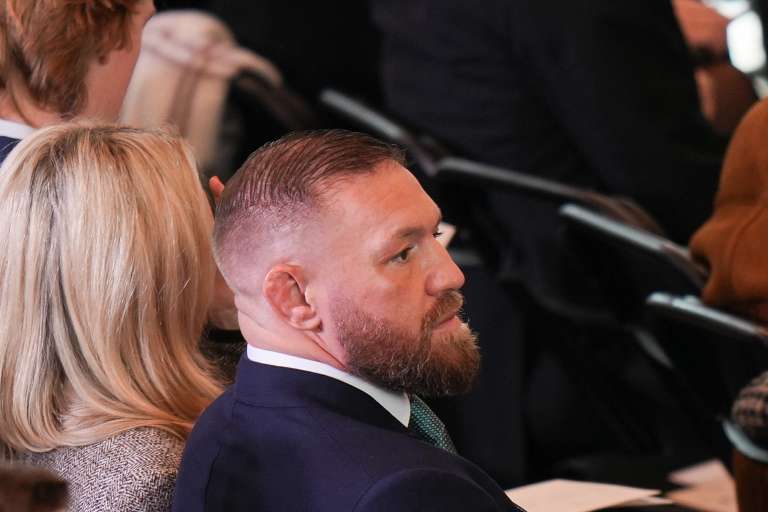 Washington (United States), 20/01/2025.- UFC fighter Conor McGregor attends inauguration ceremonies of US President-elect Donald Trump in Emancipation Hall at the US Capitol in Washington, DC, USA, 20 January 2025. Trump is sworn in for a second term as president of the United States on 20 January. The presidential inauguration is held indoors due to extreme cold temperatures in DC. (Estados Unidos) EFE/EPA/ANGELINA KATSANIS / POOL