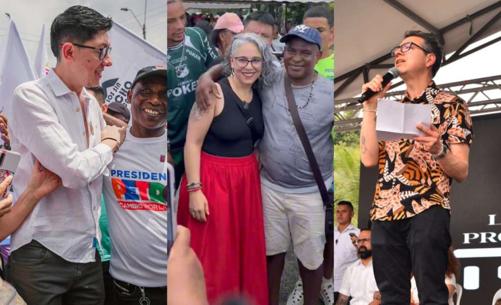 Pacto Histórico marchó en Cali en defensa del gobierno Petro