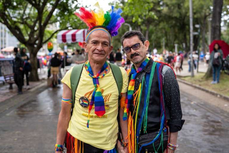 Marcha del Orgullo LGBTIQ+ 2026 en Bogotá.
