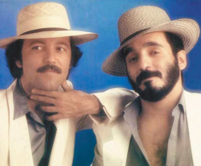 Rubén Blades y Willie Colón en los tiempos de la Fania. / Fania Records