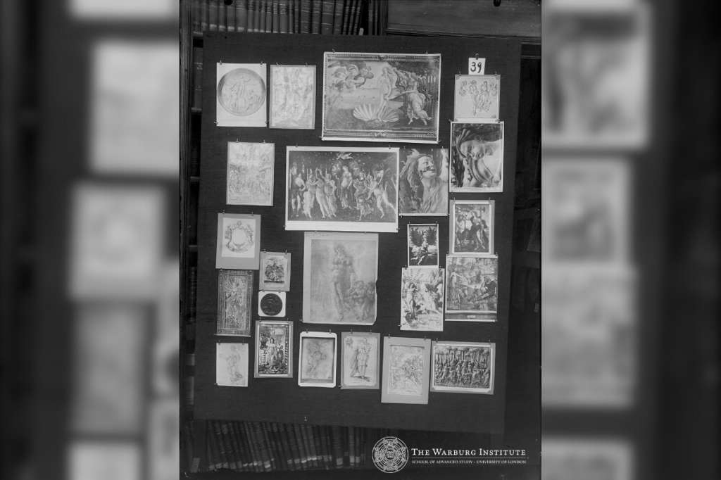 Panel 39 del “Atlas Mnemosyne”, de Aby Warburg. 1929.