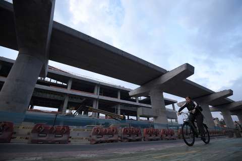 El metro y el paisaje