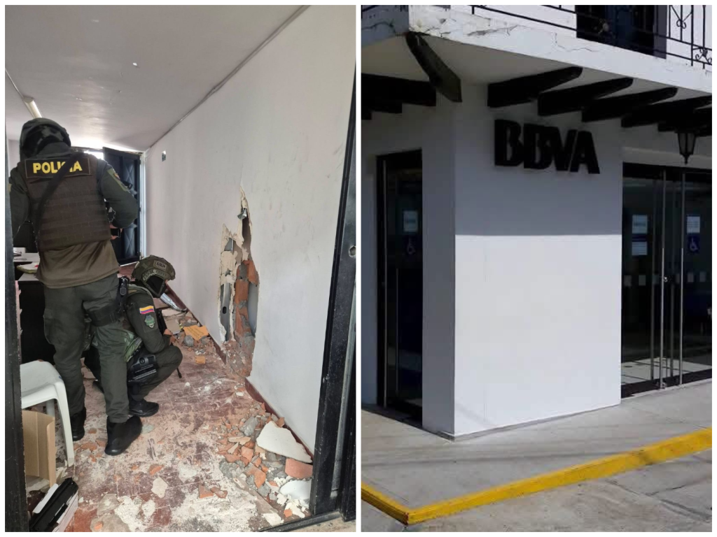 Robo en banco de Caloto