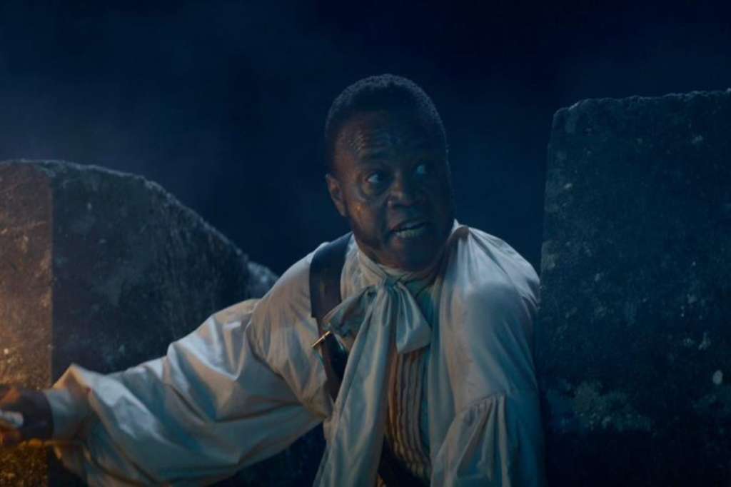 Imagen de la película sobre el almirante Padilla, protagonizada por Cuba Gooding Jr, el ganador del Óscar en 1997.