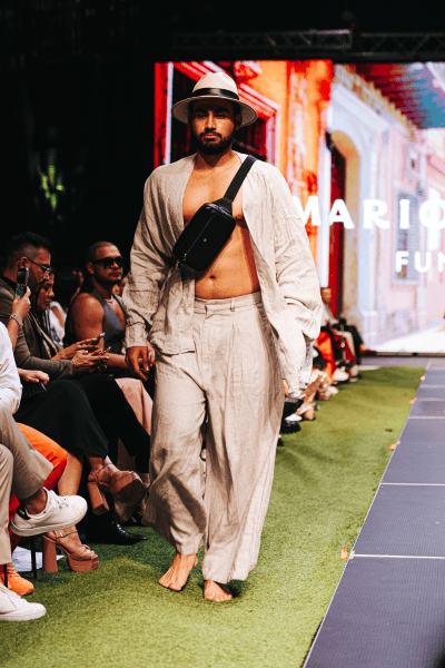 Mario Hernández inauguró el Santander Fashion Week con El Camino