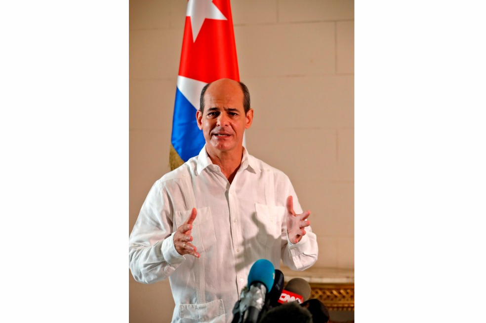 Viceministro cubano de Exteriores, Rogelio Sierra