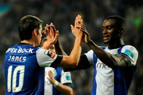 James Rodríguez y Jackson Martínez, campeones en Portugal