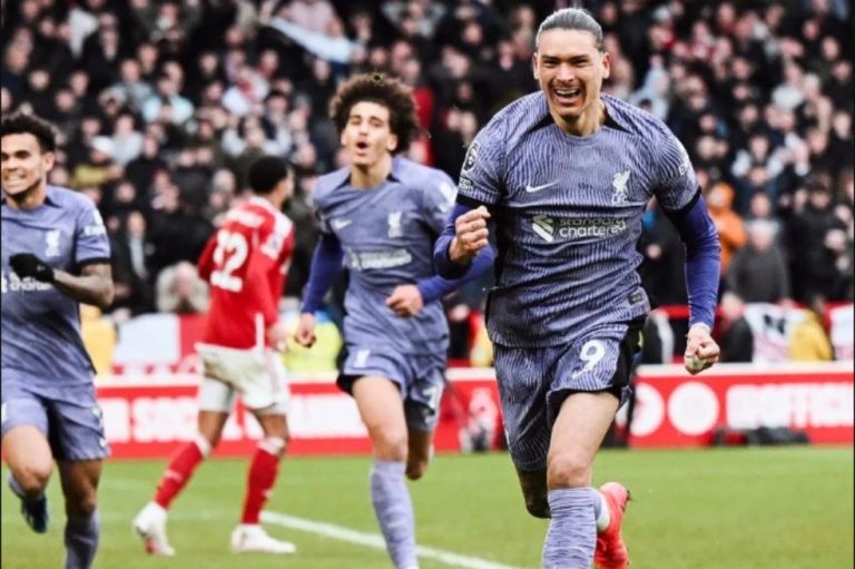 Vea el gol de último minuto con el que Liverpool venció a Nottingham Forest: video