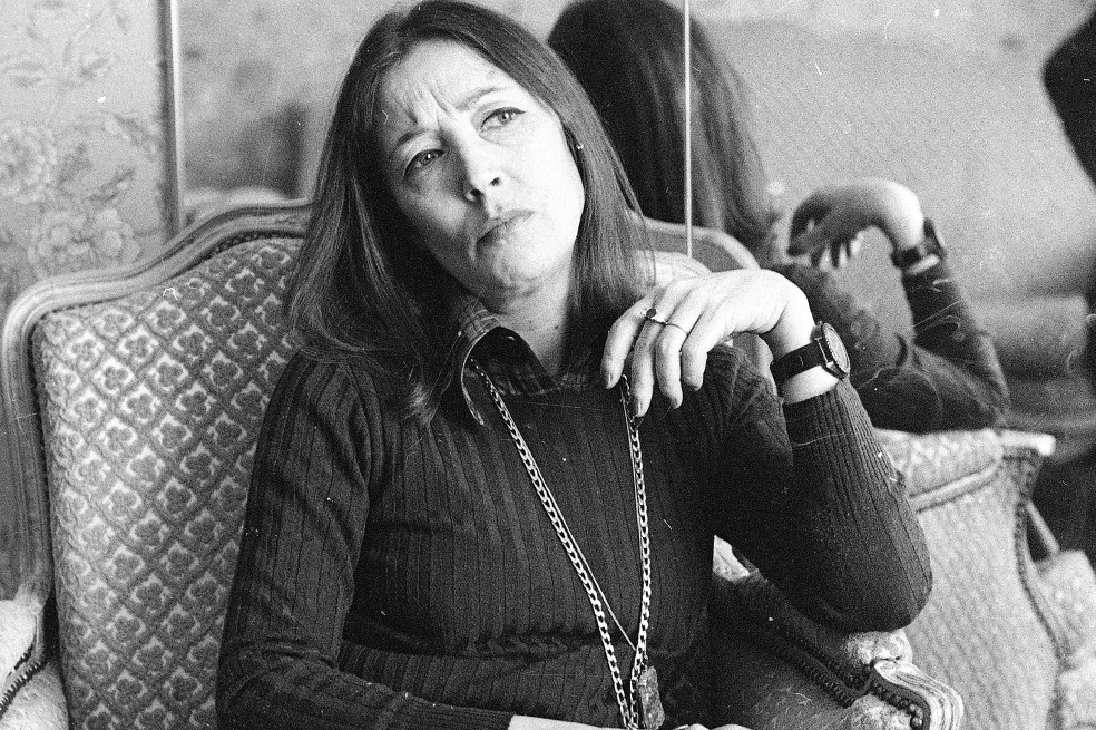 Oriana Fallaci, quien logró entrevistar a algunos de los personajes más influyentes del siglo XX. / Cortesía