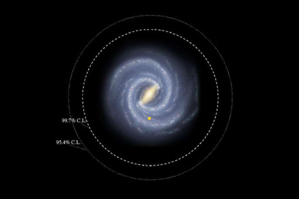 Disco galáctico de la Vía Láctea conocido hasta ahora. / lustración de R. Hurt, SSC-Caltech, NASA/JPL-Caltech, Roadmap to the Milky Way