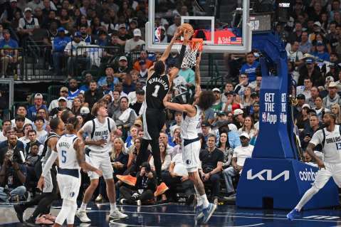 Victor Wembanyama la rompió en la NBA: 40 puntos en su primer partido de la temporada