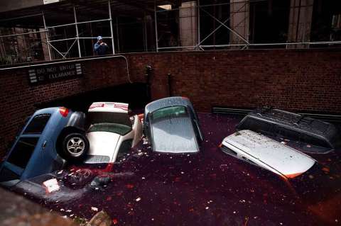 Un día después de "Sandy" en Nueva York