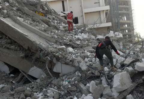 Al menos 15 muertos deja el colapso de un edificio en Nigeria