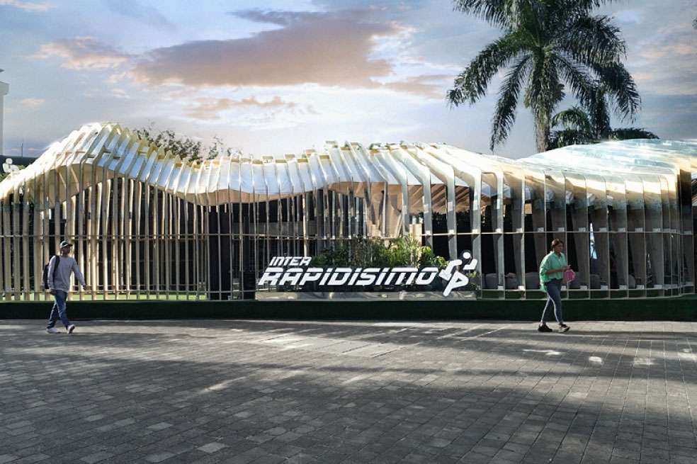 Arte y sostenibilidad juntas en el estand de Inter Rapidísimo en Colombiamoda