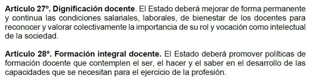 Estos son los artículos enfocados en la labor docente.