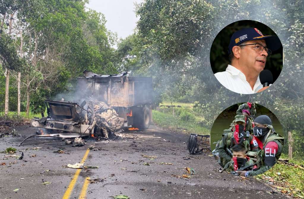 En medio de la mayor crisis en la mesa con este grupo armado, el Gobierno endureció su postura tras el ataque a una base militar en Arauca.
