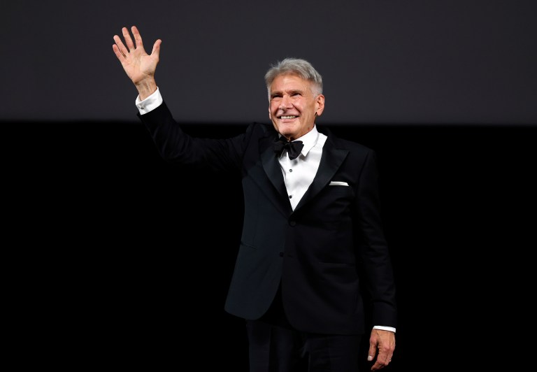 Harrison Ford recibió una Palma de Oro honorífica en el Festival de Cannes