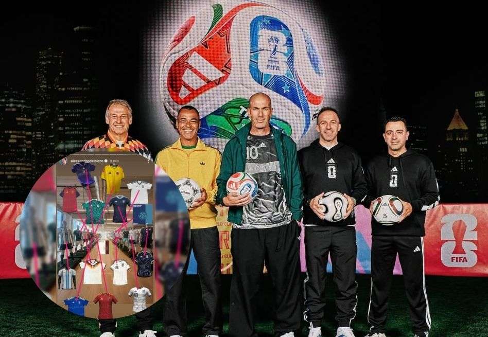 Filtración inesperada: ¿Serán las camisetas de las selecciones para el Mundial?