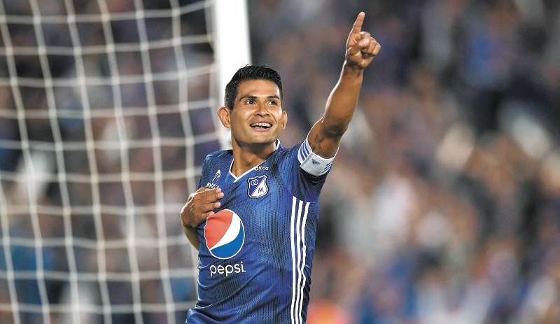David Mackalister Silva llegó en 2015 a Millonarios y se han convertido en referente y figura del equipo embajador. / Mauricio Alvarado