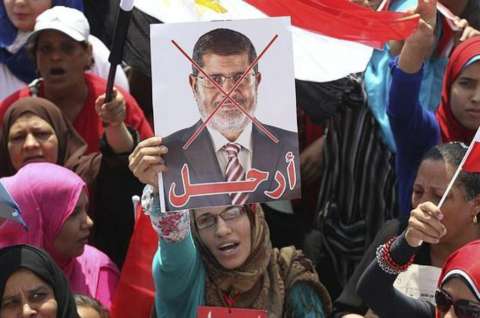 Golpe de Estado en Egipto, Mursi sale de la presidencia