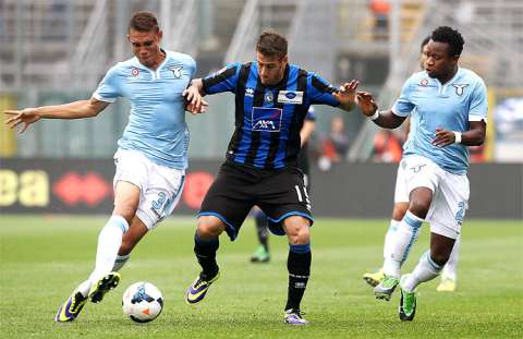 Brayan Perea anotó su primer gol con la Lazio