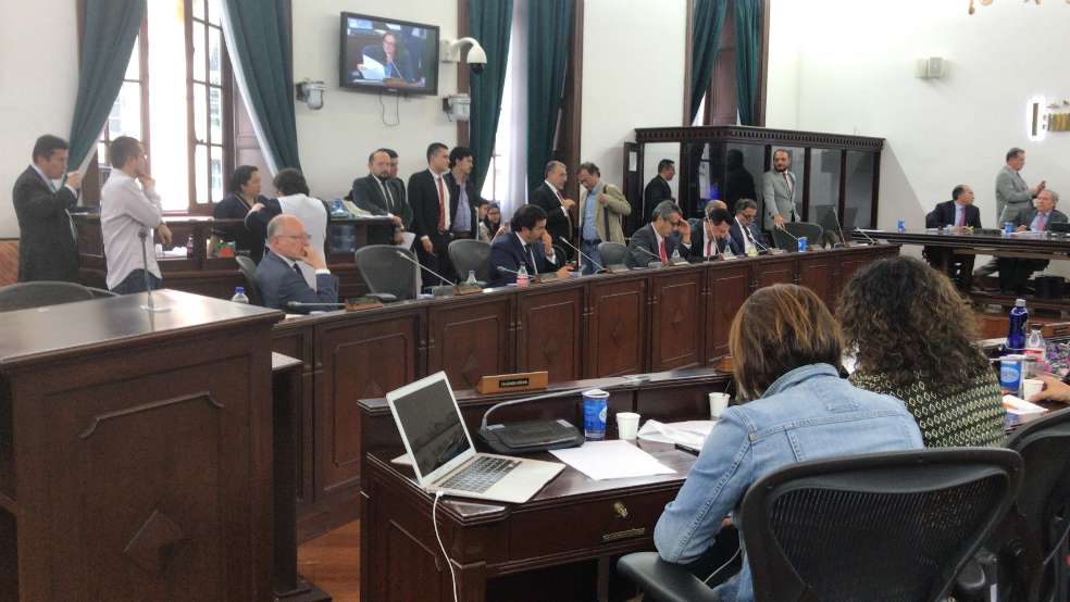 Comisión Primera de Senado completa 6 debates. / Cortesía