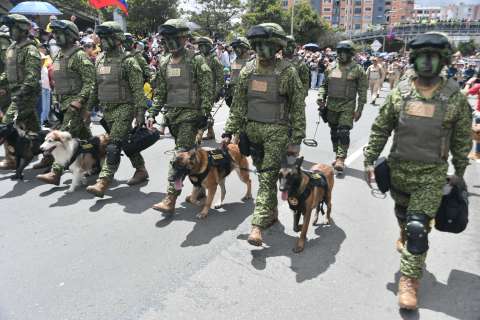 Así es el desfile militar del 20 de julio y que Petro mueve por el sur de Bogotá