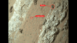 La NASA descubrió una roca que podría dar señales de vida antigua en Marte