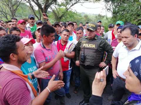Después del diálogo, se reabre la vía Cúcuta – Ocaña