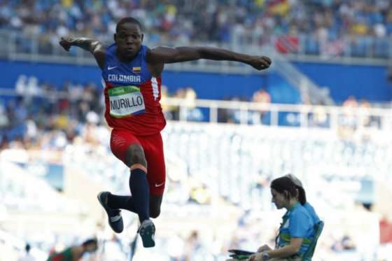 El atleta colombiano Jhon Murillo.