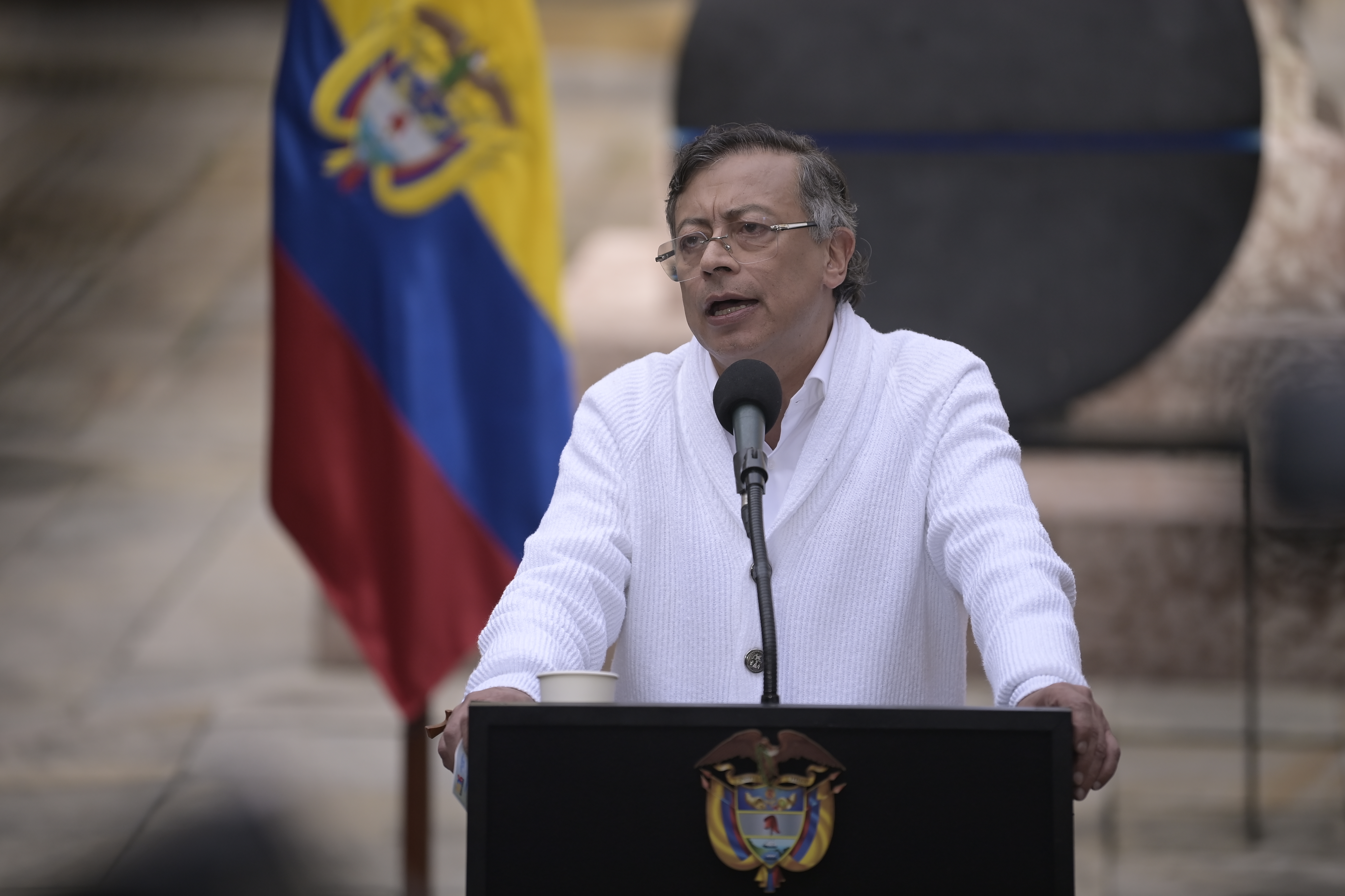 Presidente de Colombia, ejerce su derecho al voto en las elecciones presidenciales del 31 de Mayo 2026.