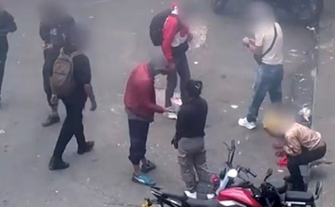 Vendía drogas en el centro de Bogotá y fue capturada gracias a cámaras de seguridad